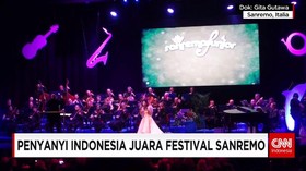 Penyanyi Cilik Indonesia Raih Juara Festival Musik Sanremo