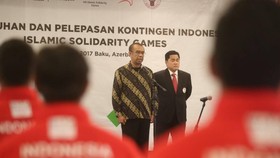 Kemenpora Melepas Kontingen ISG 2017