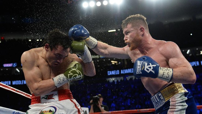 Pertarungan Saul 'Canelo' Alvarez menghadapi Gennady Gennadyevich 'GGG' Golovkin disebut-sebut terbesar setelah Pacquiao vs Mayweather.