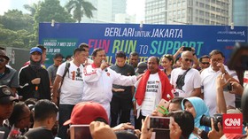 Cinta Demokrasi, Prabowo Apresiasi Pejalan Kaki Madiun