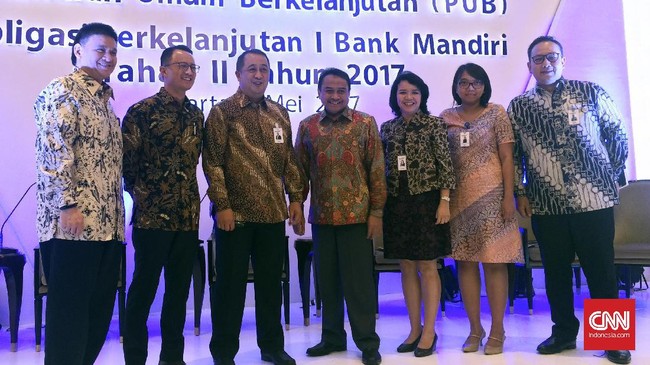 Obligasi tanpa kupon Bank Mandiri akan diterbitkan dengan tenor tiga tahun dengan kisaran imbal hasil (yield) 7,4 persen hingga 8,15 persen.