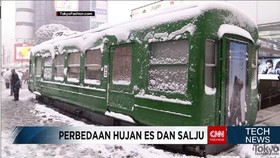 Perbedaan Antara Hujan Es dan Salju