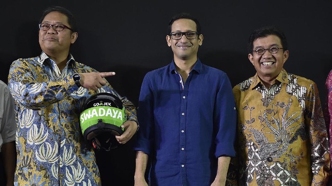 CEO Gojek, Nadiem Makarim, enggan memberikan konfirmasi soal rumor guyuran dana triliunan rupiah dari Cina ini.