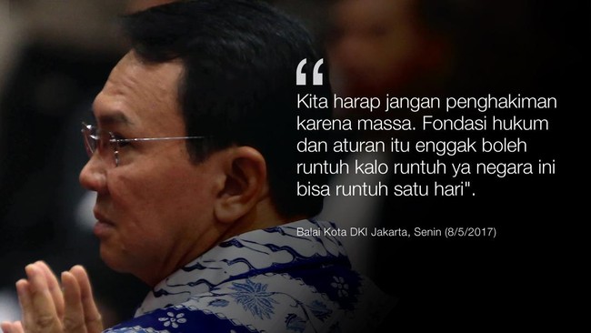 Kasus Ahok: Bermula di Pulau Pramuka Berakhir di Penjara