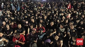Aksi Solidaritas untuk Ahok Digelar di Tugu Proklamasi