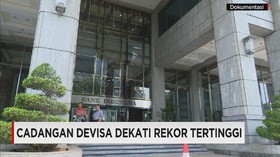 Cadangan Devisa Mendekati Rekor Tertinggi