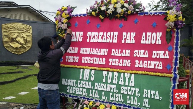 Ahok kini ditahan di Markas Korps Brimob Kelapa Dua, Depok, Jawa Barat setelah dipindahkan dari Rutan Cipinang, Jakarta Timur dengan alasan keamanan.