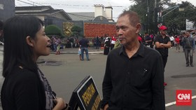 Dukung Ahok, Goenawan Mohamad Muncul di Mako Brimob