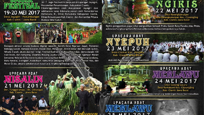 Bagi Anda yang gemar menyaksikan dan mempelajari budaya Indonesia, siap-siap dengan gelaran yang satu ini.