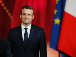 Positif Corona, Presiden Prancis Emmanuel Macron Jalani Isolasi