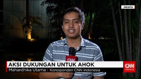 Aksi Dukungan Untuk Ahok Berlanjut