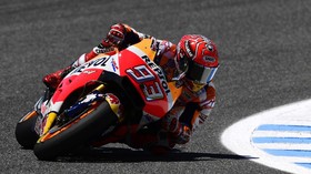 Marquez Menang Mudah di MotoGP Amerika, Rossi Finis Keempat