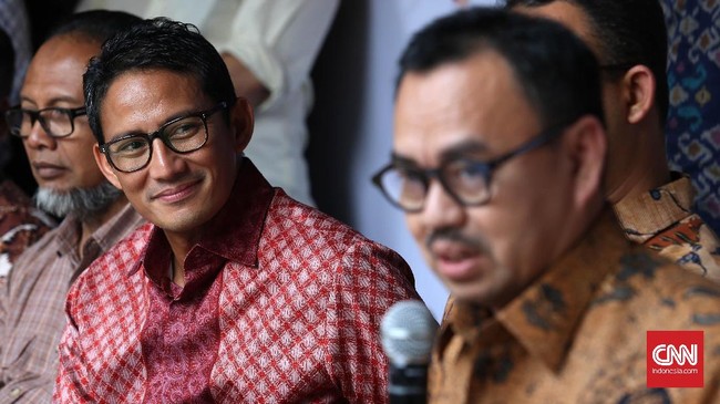 Sandiaga Uno menargetkan pada tahun pertamanya menjabat nanti, pengelolaan keuangan pemerintahan DKI Jakarta bisa mendapat predikat Wajar Tanpa Pengecualian.