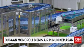 Dugaan Monopoli Bisnis Air Minum Kemasan