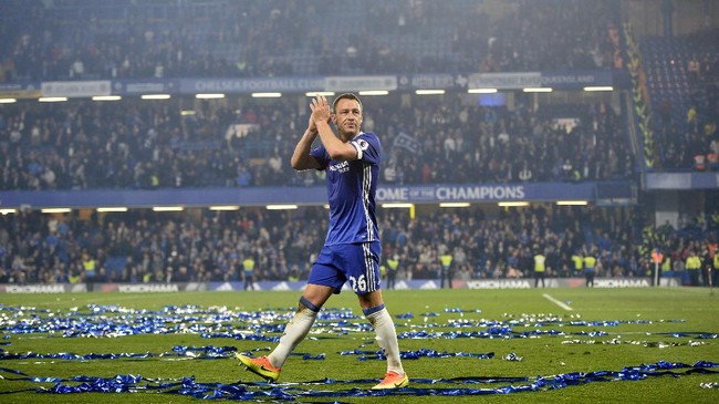 Ribuan poundsterling telah dimenangkan dari taruhan atas menit bermain kapten Chelsea, John Terry di laga pamungkas kompetisi 2016/17 akhir pekan lalu.
