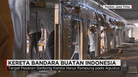 Kereta Api Produksi Tanah Air
