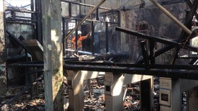 Usai Terbakar, Stasiun Klender Akan Kembali Beroperasi Kamis