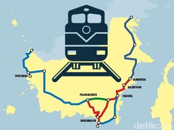 China-Rusia Incar Proyek Kereta Kalimantan, Jalurnya Bisa ke IKN