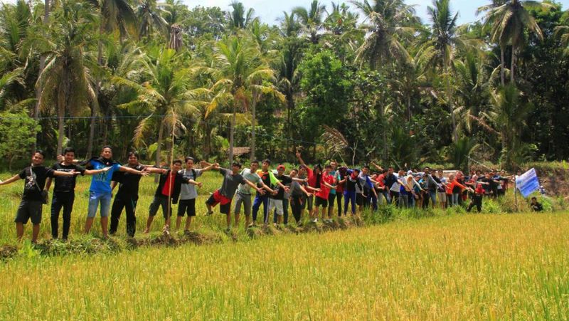 Desa Wisata Bleberan dengan Obyek Wisata unggulan Sri Gethuk dinobatkan sebagai desa wisata terbaik.