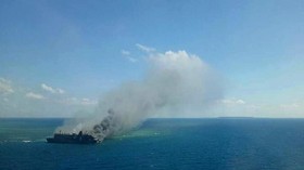 KM Satya Kencana IX Terbakar, 250 Penumpang Dievakuasi