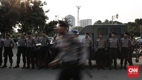 Demo Harkitnas di Sejumlah Titik Jakarta, 14 Ribu Aparat Diterjunkan