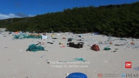 Pulau Tak Berpenghuni, Dipenuhi Jutaan Sampah