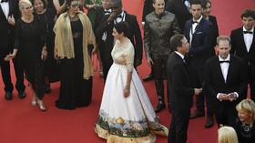 Gaun Provokatif Menteri Kebudayaan Israel di Cannes 2017