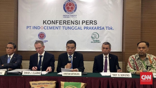 Dividen tersebut setara dengan 88,4 persen perolehan laba Indocement Tunggal tahun lalu sebesar Rp3,87 triliun.