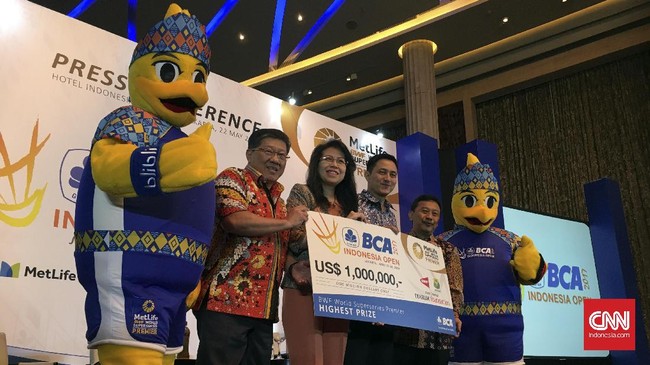 Jumlah hadiah yang menggiurkan dari Indonesia Open 2017 menarik minat para pebulutangkis level dunia. Indonesia Open akan diikuti 300 atlet dari 21 negara.