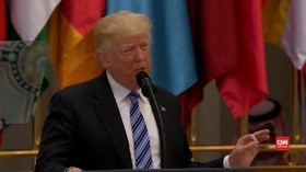 Pidato Trump di Hadapan Negara Muslim Dinilai Bernada Negatif