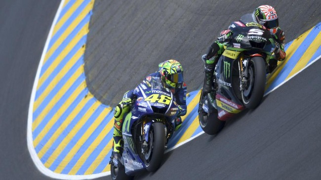 Bos Yamaha Tech3, Herve Poncharal, Johann Zarco tidak akan menggantikan Valentino Rossi dan membalap dengan tim pabrikan Yamaha pada MotoGP 2019.