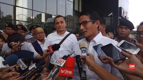 Sandiaga Diperiksa Kasus Korupsi Mantan Anak Buah