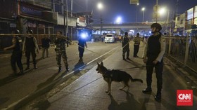 Olah TKP Bom Kampung Melayu, Polisi Kerahkan Anjing Pelacak