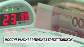 Moody's Pangkas Peringkat Kredit Tiongkok