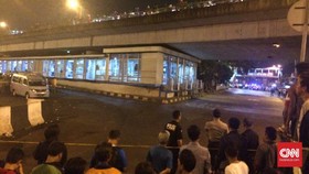 Ledakan di Kampung Melayu, Warga Berhamburan