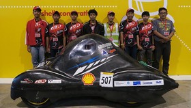 Mahasiswa Indonesia Capai Final Balap Mobil Hemat Energi