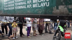 Polisi Tahan Pengunggah Tulisan 'Bom Kampung Melayu Rekayasa'