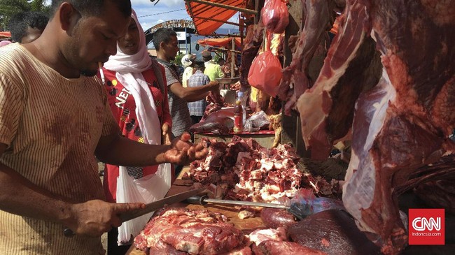Pemerintah pusat salurkan bantuan sapi untuk tradisi Meugang di Aceh menjelang Ramadan. Ini untuk memenuhi kebutuhan daging masyarakat Aceh.