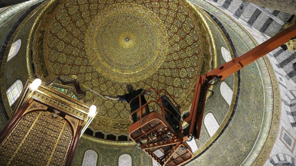 Persiapan Yerusalem Sambut Ramadan