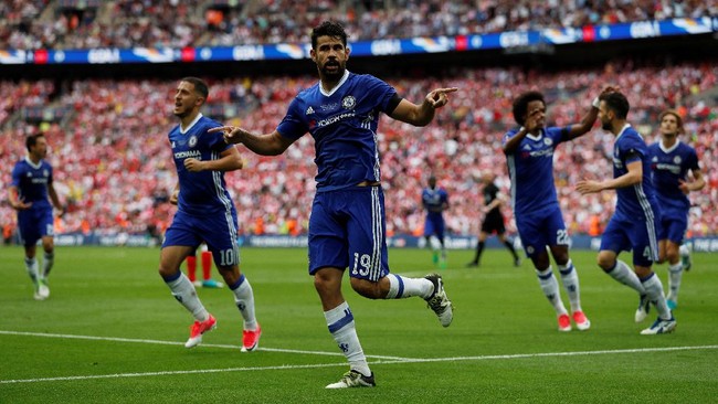 Selepas kesepakatan penjualan dirinya, Diego Costa mengaku hubungannya baik-baik saja termasuk dengan Antonio Conte.