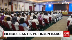 Mendes Lantik PLT Irjen Baru