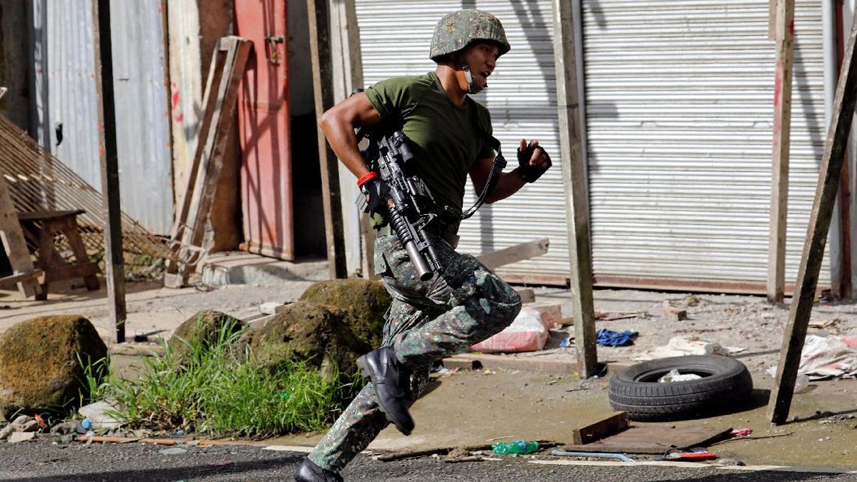 Suasana Marawi Usai Militer Filipina Kendalikan Situasi