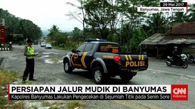 Polres Banyumas Pantau Kesiapan Jalur Mudik