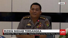 Polri Terbitkan Surat Penangkapan dan DPO Rizieq Shihab