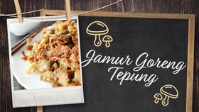 Resep Praktis Jamur Goreng Tepung