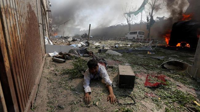 Bom di Luar Stadion Afghanistan, 14 Orang Tewas