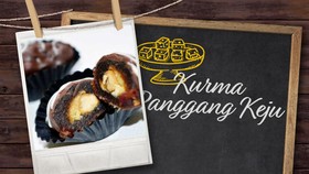 Resep Praktis Kurma Panggang Isi Keju