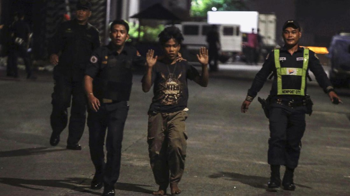 Kepanikan Kala Pria Bersenjata Serang Kasino Filipina