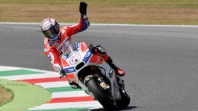 Dovizioso Tercepat di FP Pertama, Rossi Terpuruk