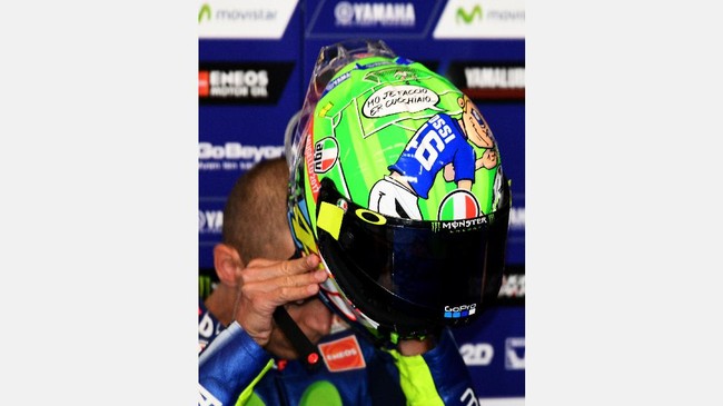 FOTO: Vinales Start Terdepan di 'Markas Rossi'